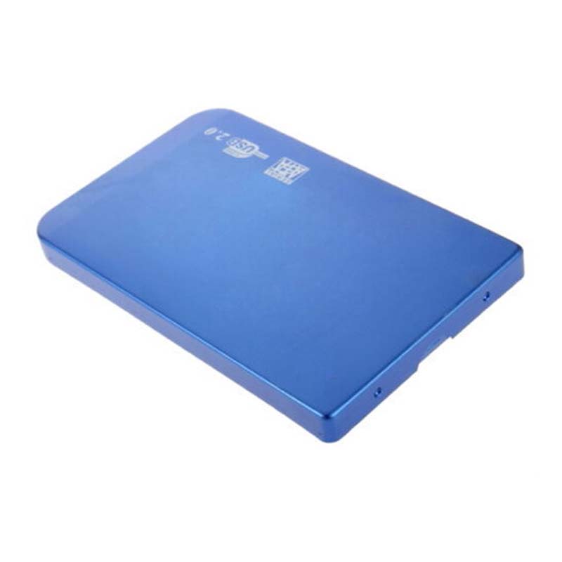 Slim USB 2.0 SATA 2.5 inch inch HDD Hard Drive Enclosure External Hard Disk Drive Case support 1TB